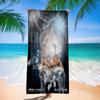 Beyonce Super Singer Microfiber Printed Beach Towel Mountain Climbing Yoga Beach Swimming Running Absorbent Soft Towel