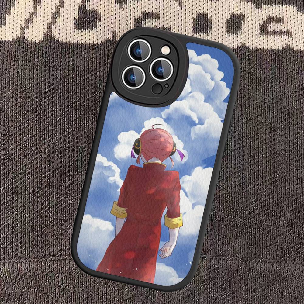 

G-GINTAMA Anime Phone Case Hard Leather For IPhone 16 15 14 Mini 11 12 13 Pro Max Plus Fundas iPhone 14 pro