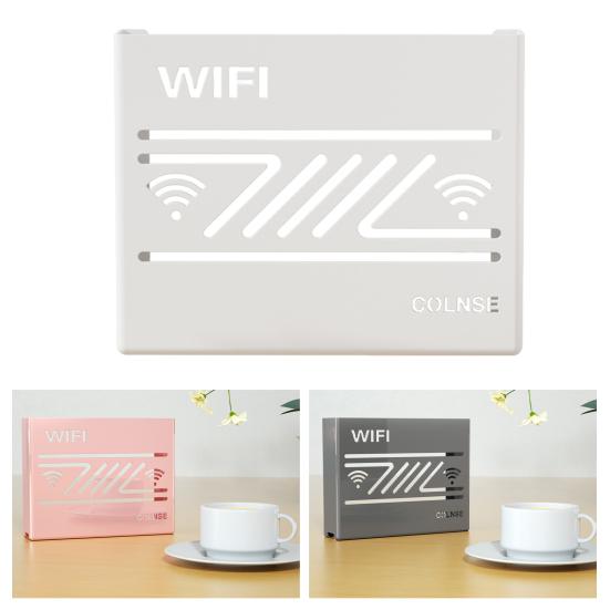 

Yousheng Настенное крепление Wi-Fi маршрутизатор Коробка Современная полая теплоотдача Многофункциональная ТВ-приставка Держатель для хранения Органайзер Стойка Товары для дома