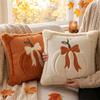 Wear Resistant Pumpkin Plush Cushion Comfortable Decorative Pillow Case Pillowslip  Home Decor