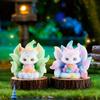 Poetry And Painting Nine-Tailed Fox Blind Box Cute Fox Ancient Poetry And Painting Style Peripheral Desktop Decoration
