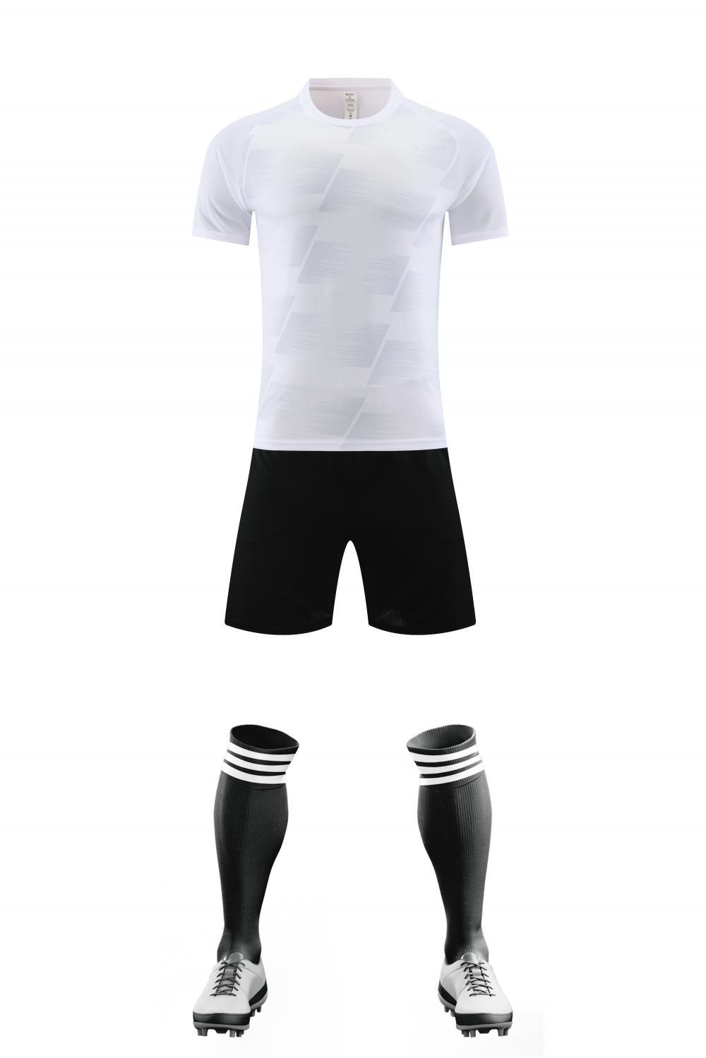 

Футбольный Костюм Сделай Сам Персонализированный Тренировочный Соревновательный Костюм 607 Короткий Рукав 3XS белый