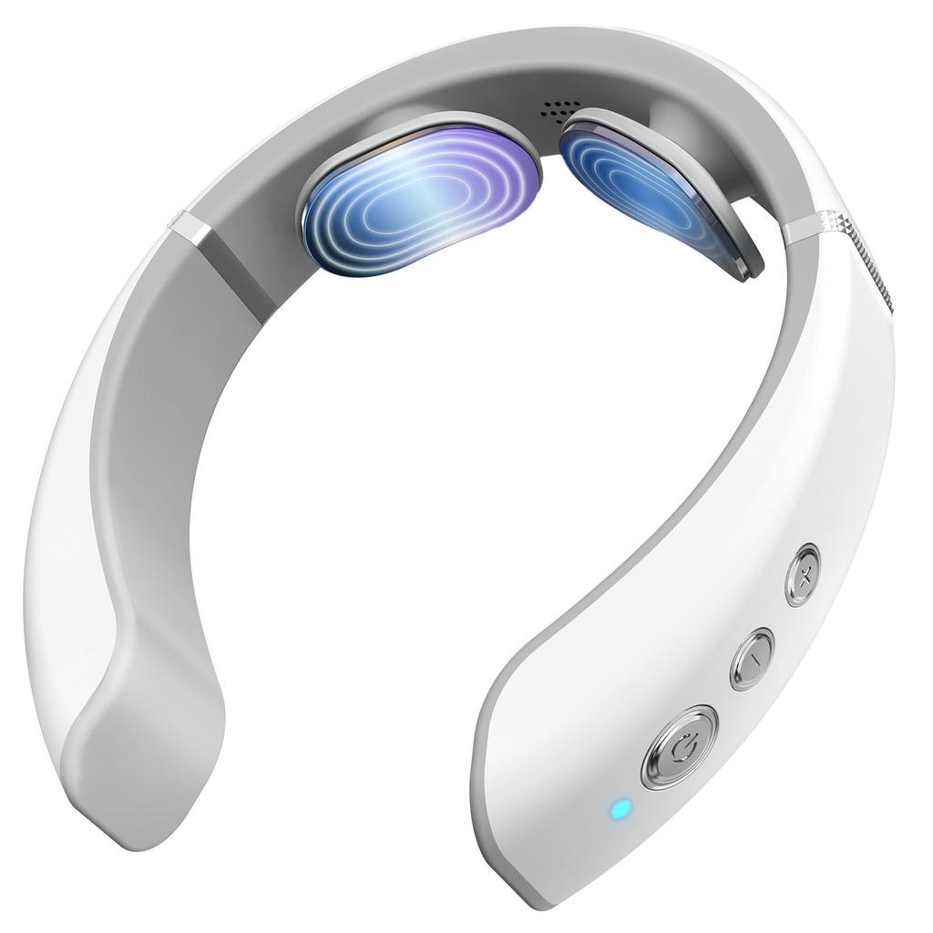 Neck neck relaxation 2025 new release TENS double effect x heating and Memory neck 19 levels of intensity 10 types of Japanese voice hot relaxation