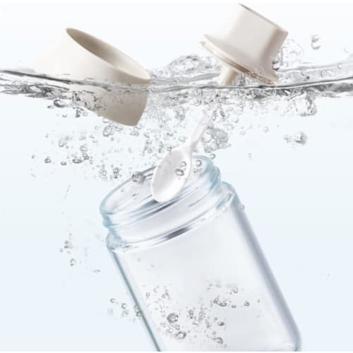 Glass Seasoning Jar with Integrated Spoon, Condiment Pot, Sugar Jar, Spice Bottle, Airtight, Seasoning Storage Container, Kitchen Supplies, Seasoning