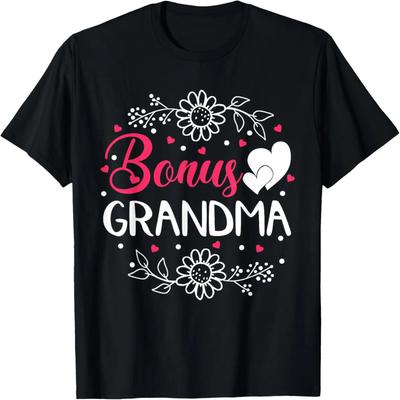 Bônus Vovó Dia das Mães Madrasta Camiseta