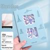 Custom Souvenir Scenic City Stamp Collection Book