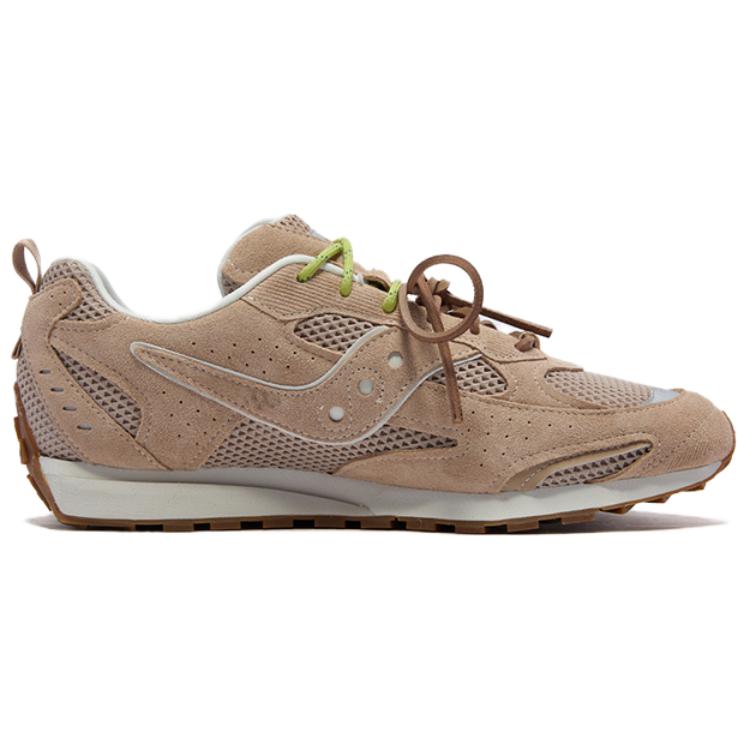 SAUCONY Trainer 80 X Comfortable Versatile Lifestyle Casual Shoes Unisex Casual Shoes Khaki S79070-3