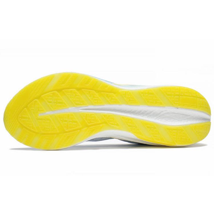 Li Ning YueYing 2.0 Pro Running Shoes Women's Low top Standard White/Light Ice Blue/Yellow ARHS018-3