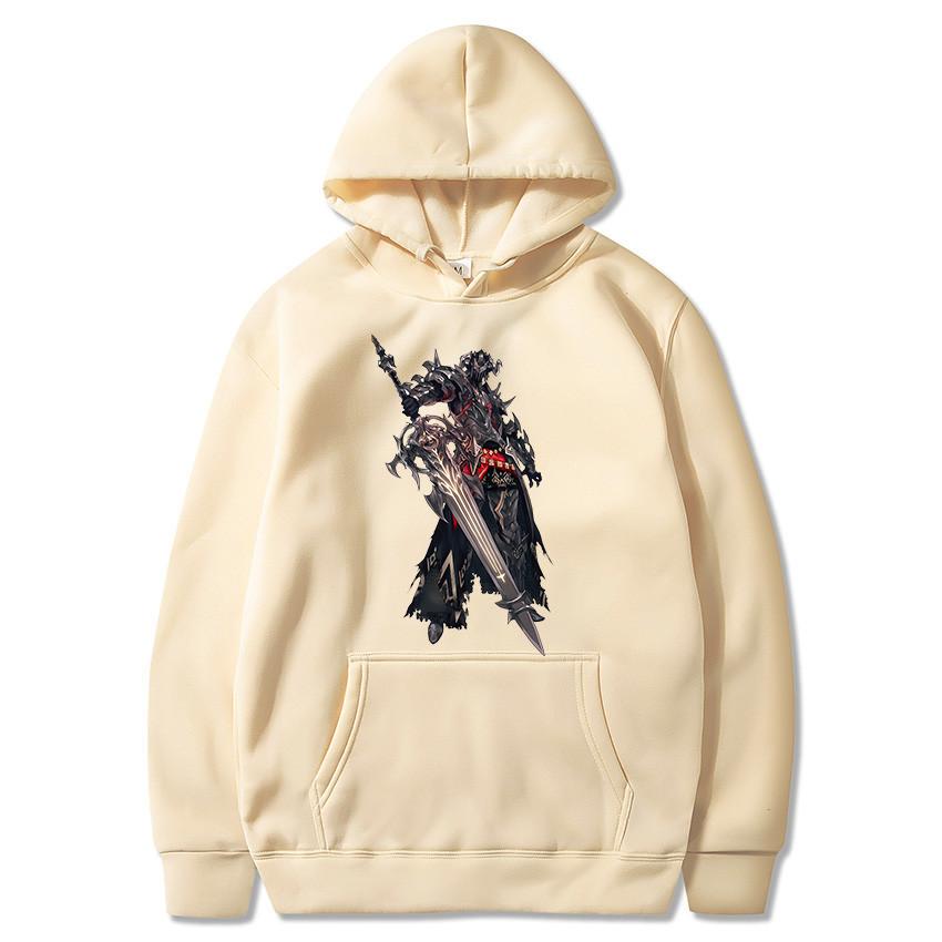 Autumn and winter sellingSword Saint pullover casual fashion versatile hooded sweatshirt warm street wear