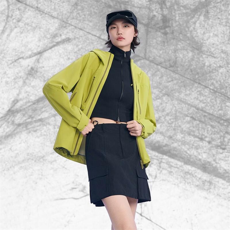 Gaofan 2026 Spring Unisex Super Shell Hooded Short Jacket