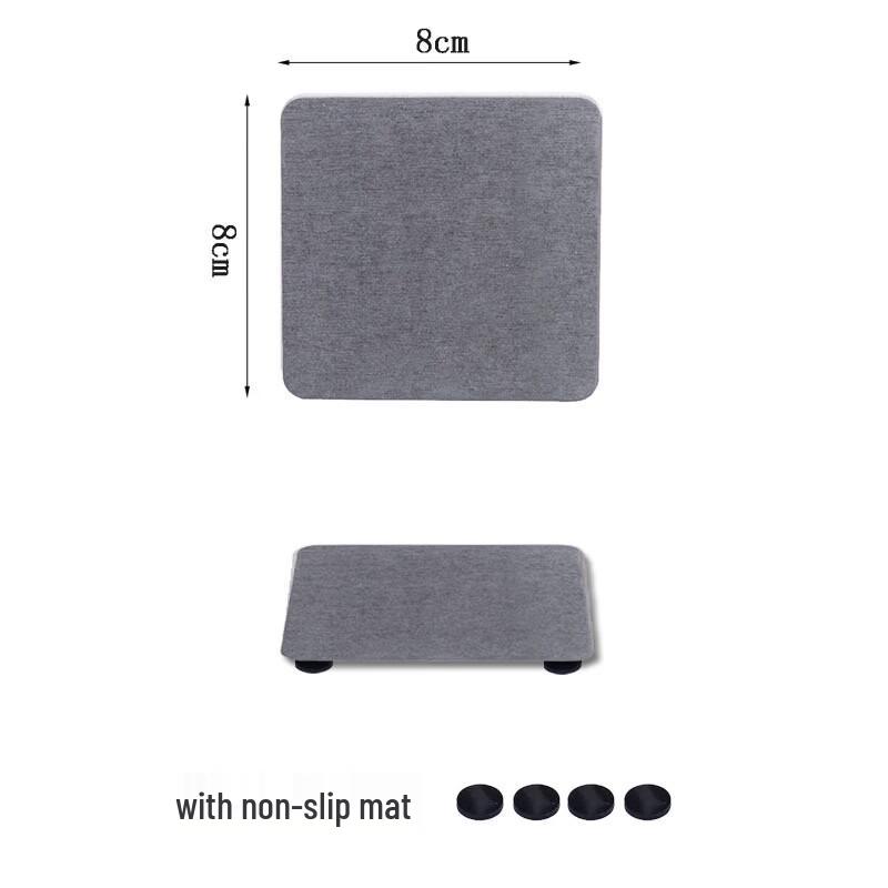 cmaos Diatomaceous Earth Absorbent Bathroom Mat (4-Pack)