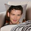 K-Klaus Mikaelson Vampire Diaries Cushion Cover Pillowcase Anti-Dustmite Invisible Zipper Short Plush Sofa Cushion