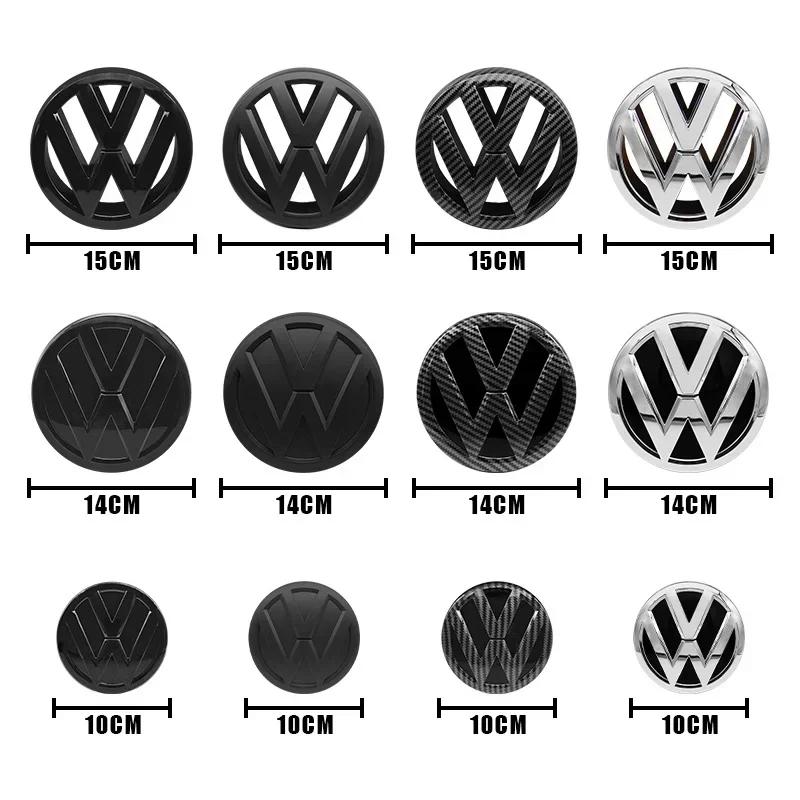 ZCKOT1 VW Logo Car Badge Hood Front Fence Rear Trunk Emblem Sticker For Volkswagen PASSAT B6 B7 2011-2015 Passat B8 2016-2018 Accessory