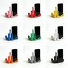 Tennis Badminton Court Phone Holder Foldable Fence Mount Bracket Multi-angle Portable Phone Stand for Recording Sports Training