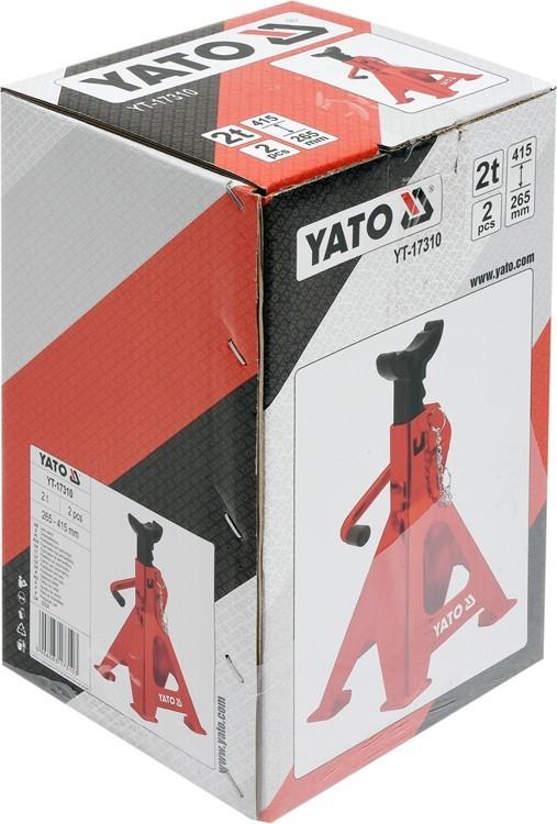 Car support stand up to 2 tons, set of 2 YT-17310 YATO