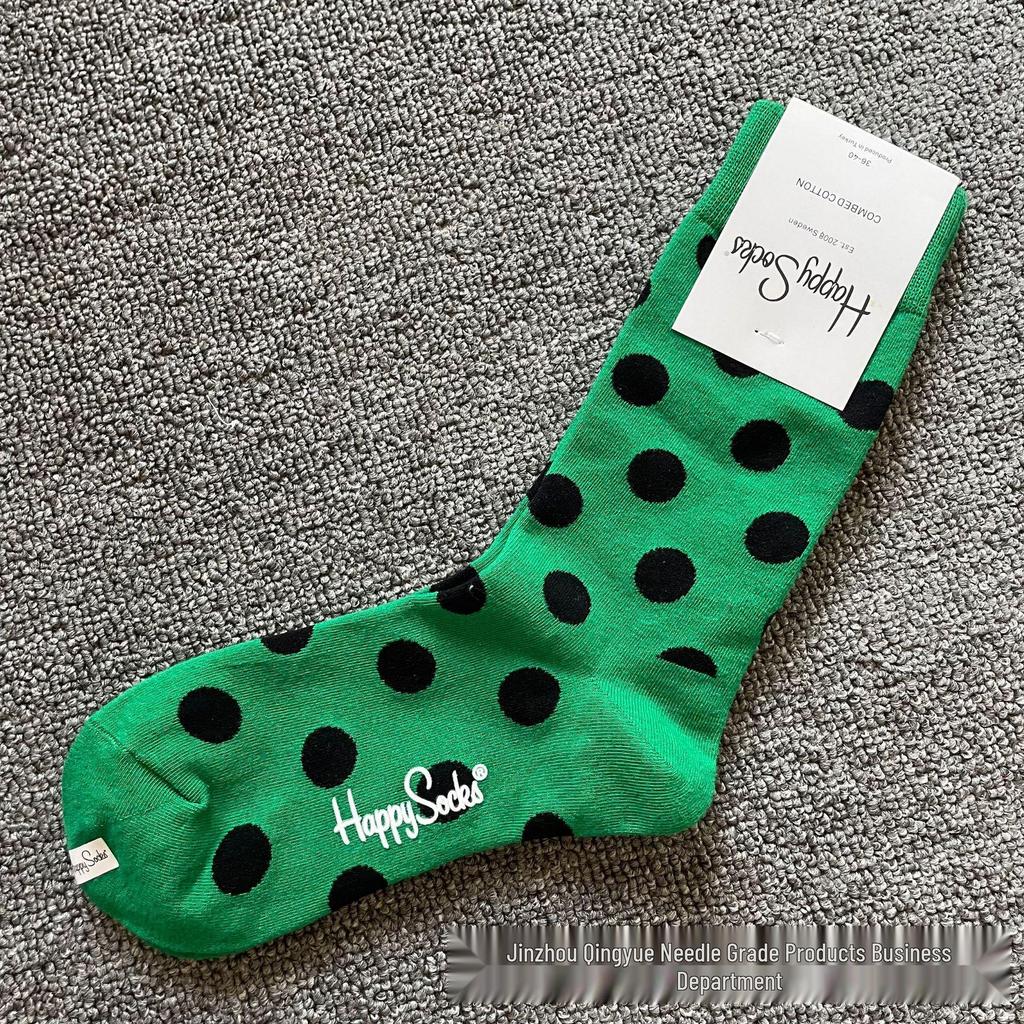 Herbst & Winter Schwedischer Weihnachts-Stil Fröhliche Wadenlange Socken für Frauen & Paare