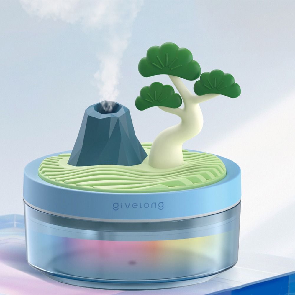 Creative Landscape Humidifier Cartoon Car Mist Maker Gift Cute Car Purifier  Home Decoration