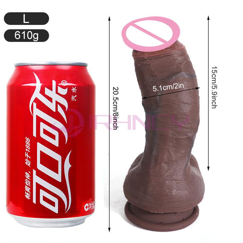 Super Realistic Dildo For Women Huge Silicone Penis Female Masturbation Fake Dildo with Suction Cup Adult Sex Games No Vibrator