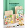 HANDUNYOU 5-in-1 Educational Board Game Set for Kids