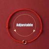 Charm Ping Buckle Red Rope Chinese Zodiac Year Charms Bangles Anklet for Friend Lovers