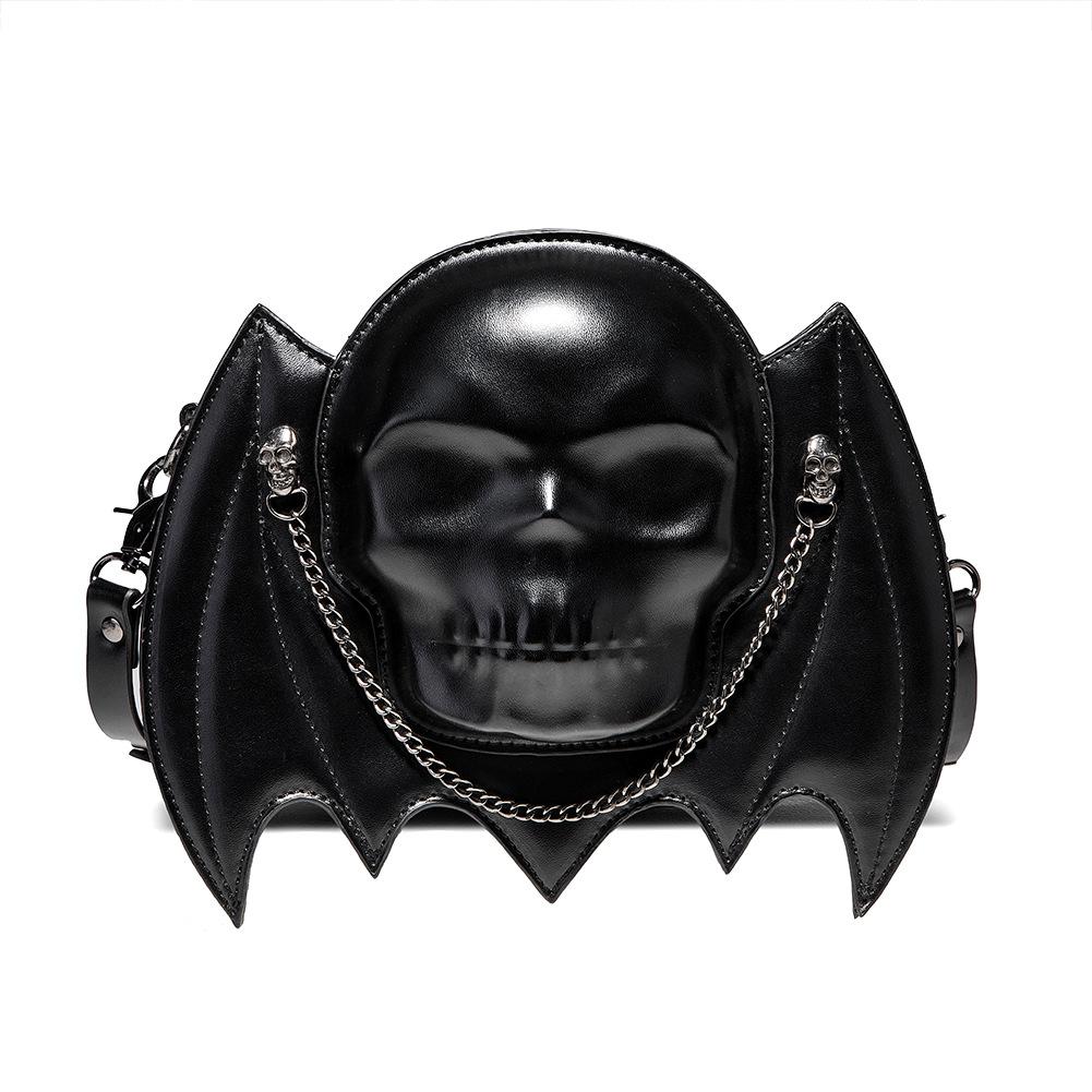 

Women s Gothic Bat Crossbody Bag Hallowmas Accessories Shoulder Bag Steampunk Pouch Cell Phone Novelty Purse Small Shoulder Purse Handbag Phone Bag чорний