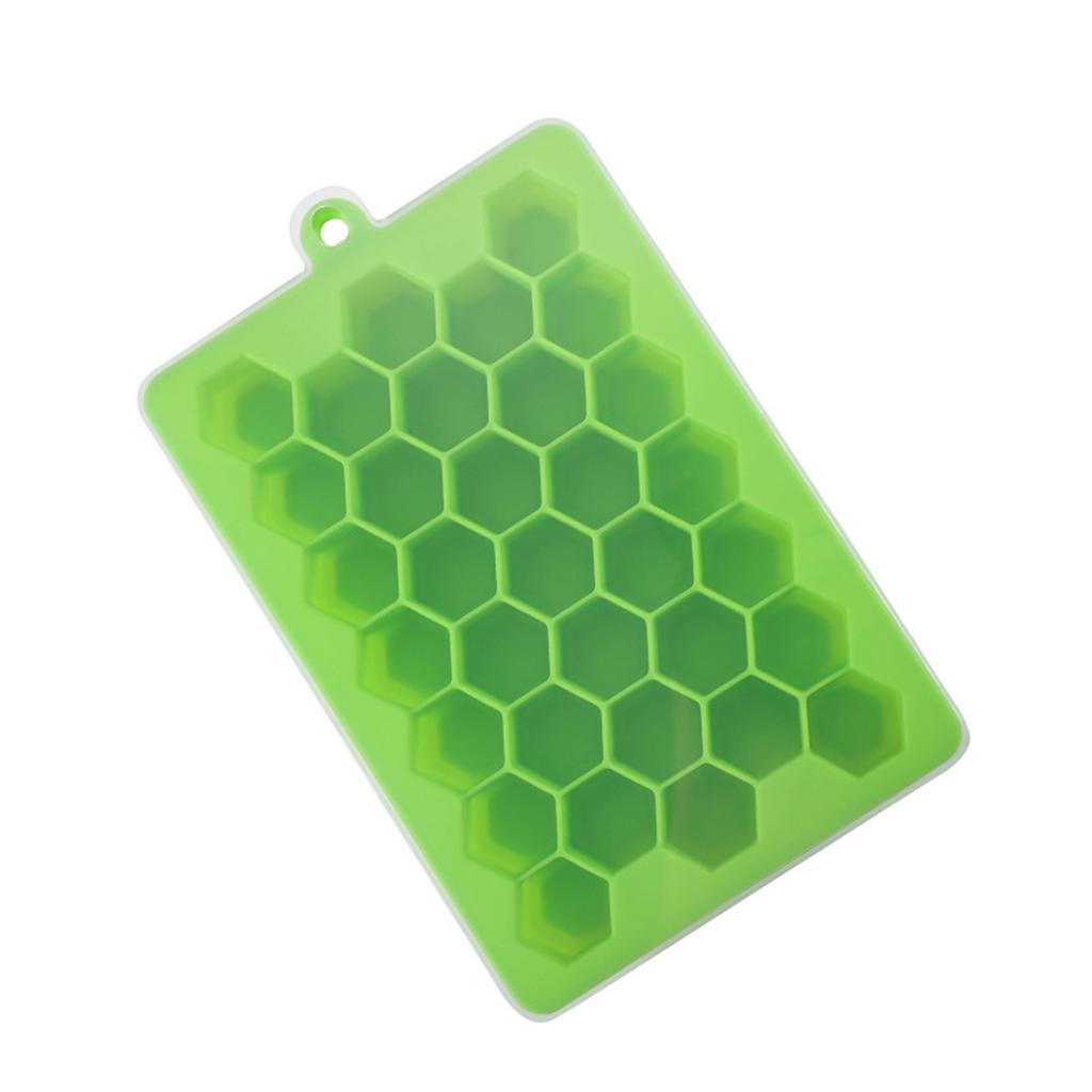 Ices Cube Trays 33 Grid Ices Maker Ices Cube Silicone Mold for Cocktails Whiskies Soups and Frozens Treat Nonstick