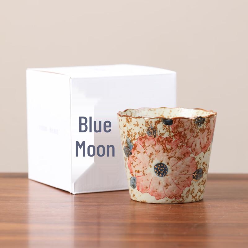 MULTIPOTENT Antique Glaze Hand-Painted Ceramic Coffee Cup