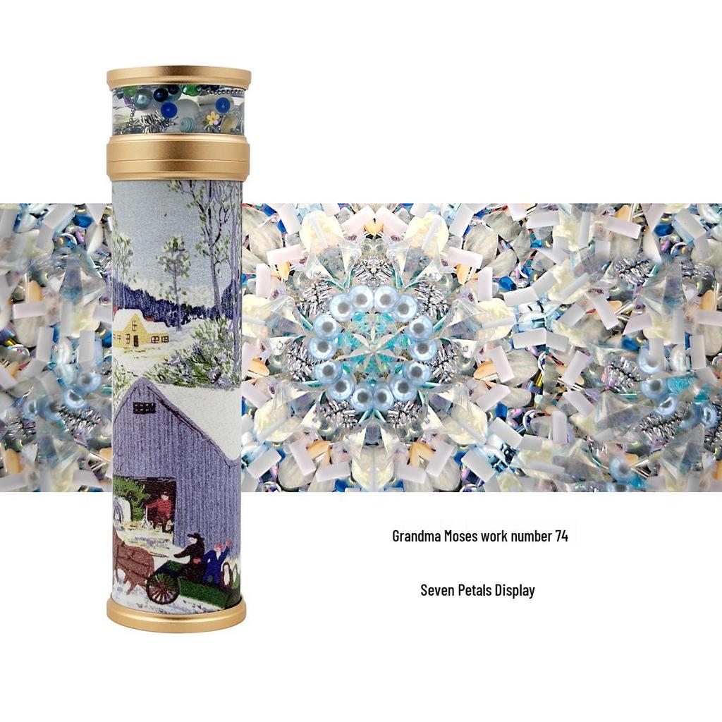 Мистецтво Бабусі Мозес Калейдоскоп Призма - Ручна Робота Колекційний Подарунок на День Народження