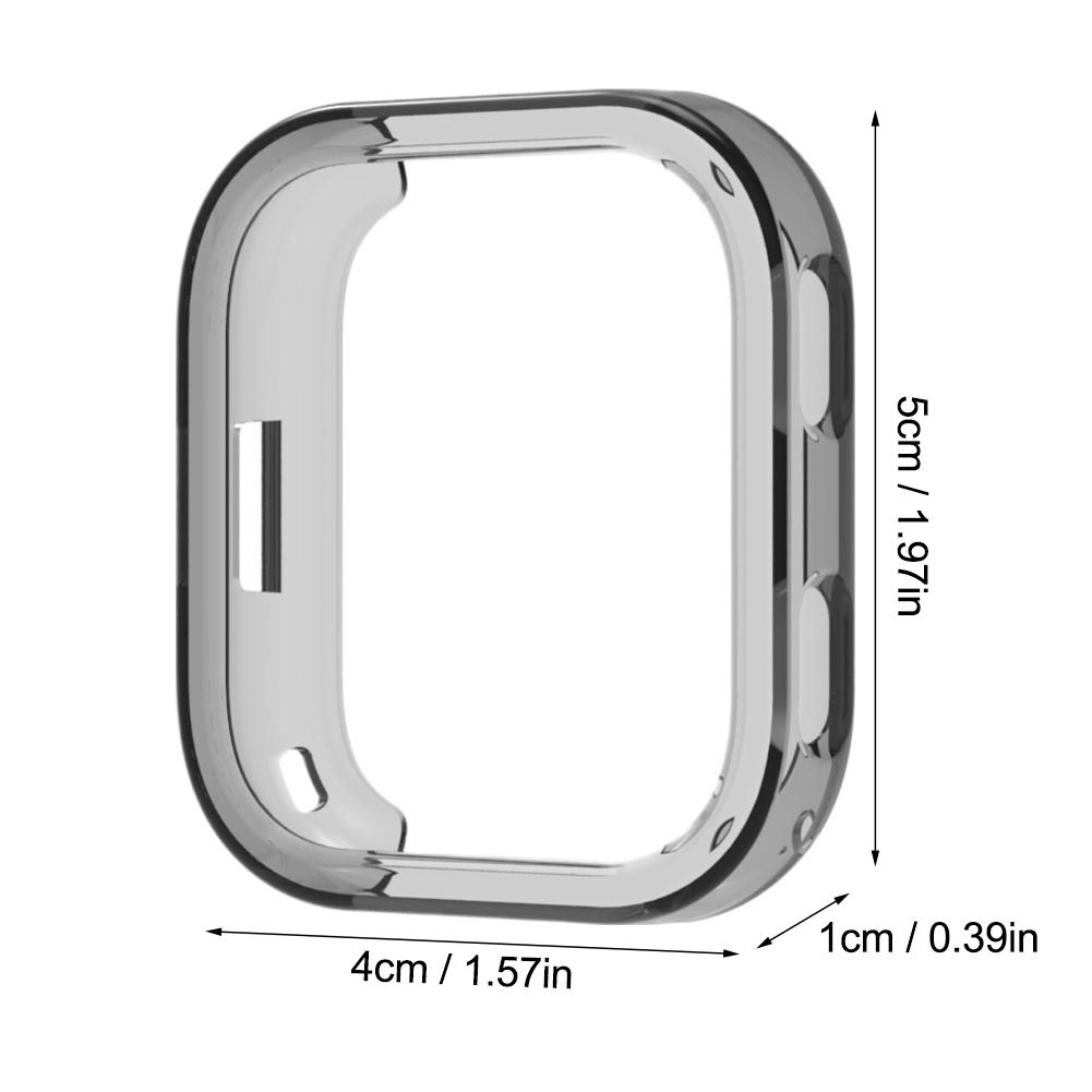 For AMAZFIT BIP MAX Watch Case Anti Scratch Watch Protective Shell Bumper Smart Watch Protector Frame Accessory
