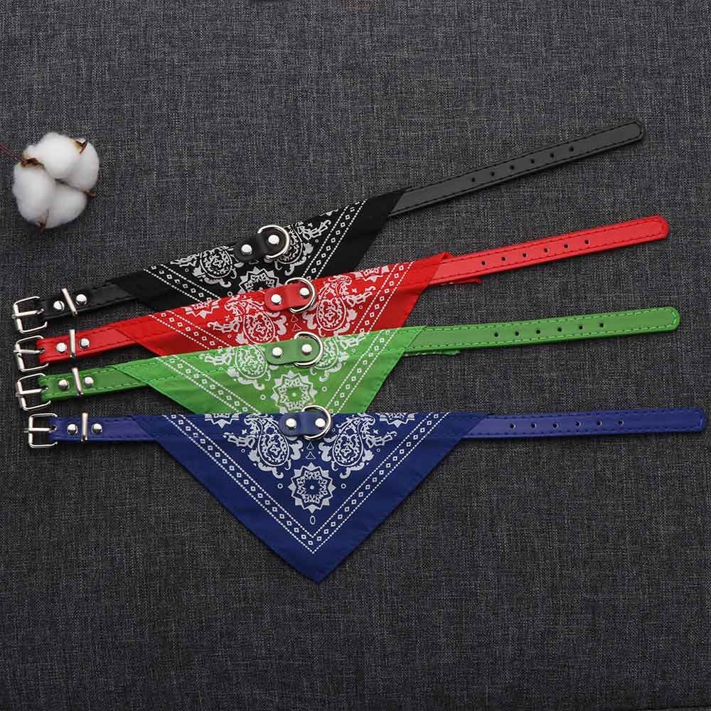 Washable Neck Decor Triangular Bandage Pet Scarf Puppy Kerchief Cat Bibs Dog Bandanas