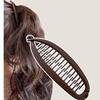 NonSlip Banana Hair Clip For Women Seamless Design Resin Hairpin For Ponytails Buns And Updos