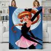 Anime S-Saint Tail Throw Flannel Blanket Perfect for Sofa Office Bed Travel Sleep Read Relax Camping four season use