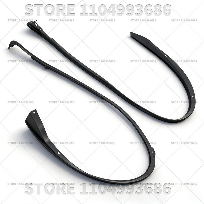 For Porsche 2010 2011 2012 2013 Panamera 4S Turbo S GTS (970) Car Headlight Rubber Sealing Strip Trim Headlamp Decorative Strip