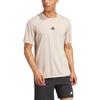 New Adidas T Shirt Men's Light Umber IX9094