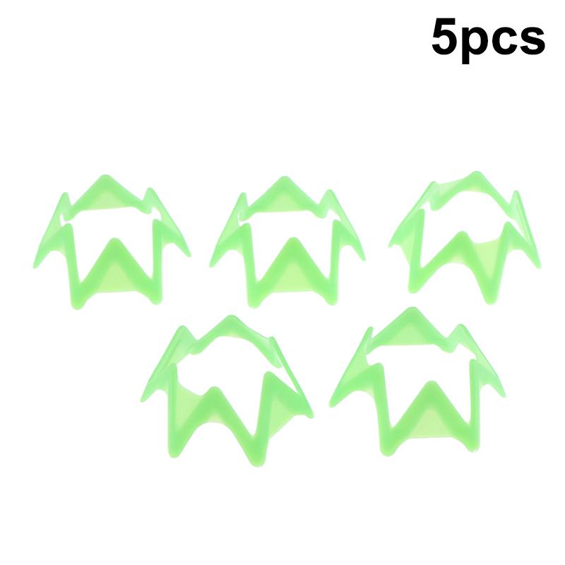 

5Pcs Plastic Golf Mat Tees Golf Simulator Tees Practice Golf Tees For Winter Turf Driving Range Home Golf Tees For Golf Training S зелёный