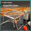 Portable Outdoor Stainless Steel Folding Gas Stove and Grill Rack