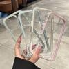 Luxury Transparent Candy Phone Case For iPhone 11 12 13 14 15 16 17 Pro Max Plus Air Clear Shockproof Bumper Back Cases Cover