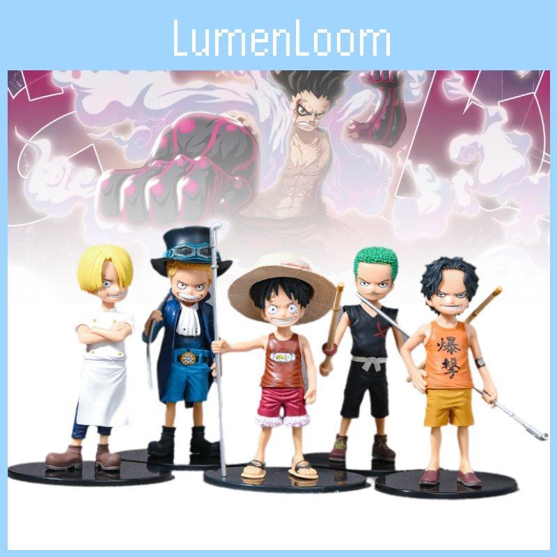 Detailed Pvc Character Models Luffy Sabo Ace Sanji Zoro Perfect For Collectors