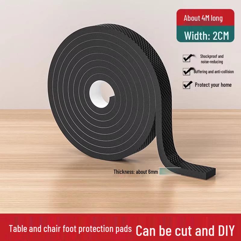 Silent Foot Pads: Anti-Slip, Wear-Resistant Rubber Silicone Covers for Dining Chair and Sofa Legs To Protect Wood Floors