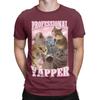 professional yapper funny meme Funny Graphic 100 Cotton TShirt Meme Tops Tees For Unisex
