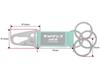 [SPEED ADDICT] Charinko Hanging Key Chain (bicycle HANGING KEY HOLDER)