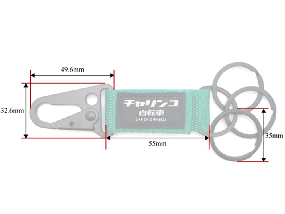 [SPEED ADDICT] Charinko Hanging Key Chain (bicycle HANGING KEY HOLDER)