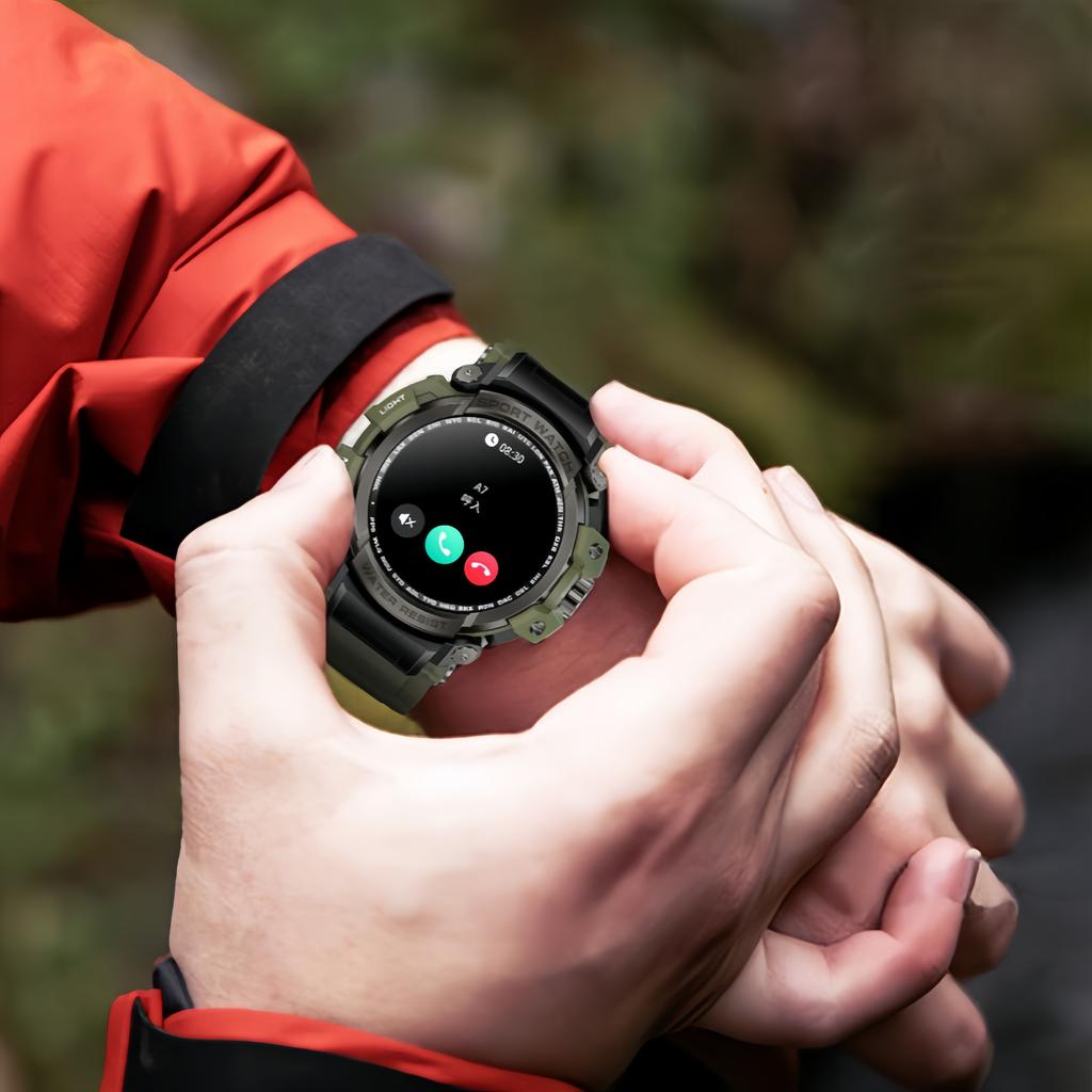 LC16Three-Proof Outdoor Sports Swimming Bluetooth Calling Smart Watch Music Health Monitoring Table