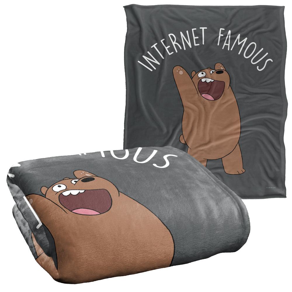We Bare Bears Internet Famous Silky Supersoft Blanket