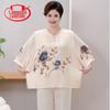 Langsha Women's Plus Size Summer 3/4 Sleeve T-Shirt Top