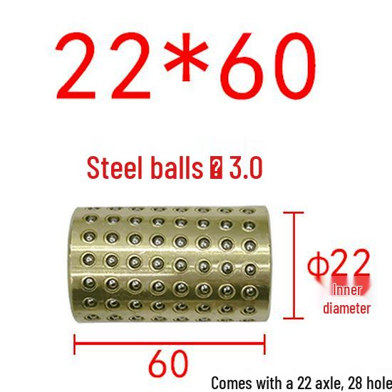 Golden Copper Ball Bearing Cage Mold Guide Bush Holder