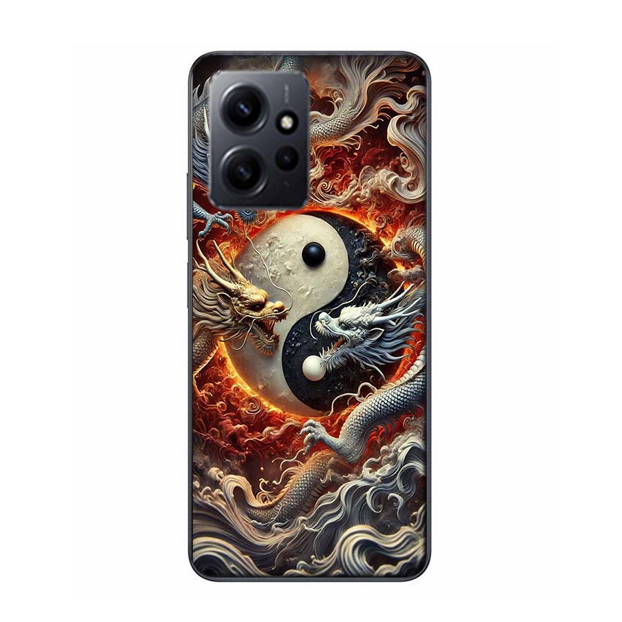 

Balance of Elements The Eternal Yin-Yang Phone Case For Redmi 12 13C 12C 15C 9 10 10C Note 13 Pro Plus 14 15 Pro 9T 9C 9A TPU So Redmi Note 13 Pro 5G