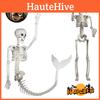 Plastic Halloween Fish Bone Skeleton 80cm Mermaid Skeleton For Festive Scene Decoration Popular Gift Idea