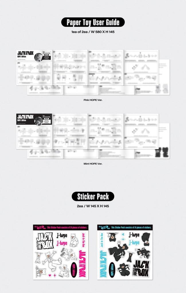 Jack In The Box Album BTS J-HOPE - [HOPE Edition] [Korean Edition]