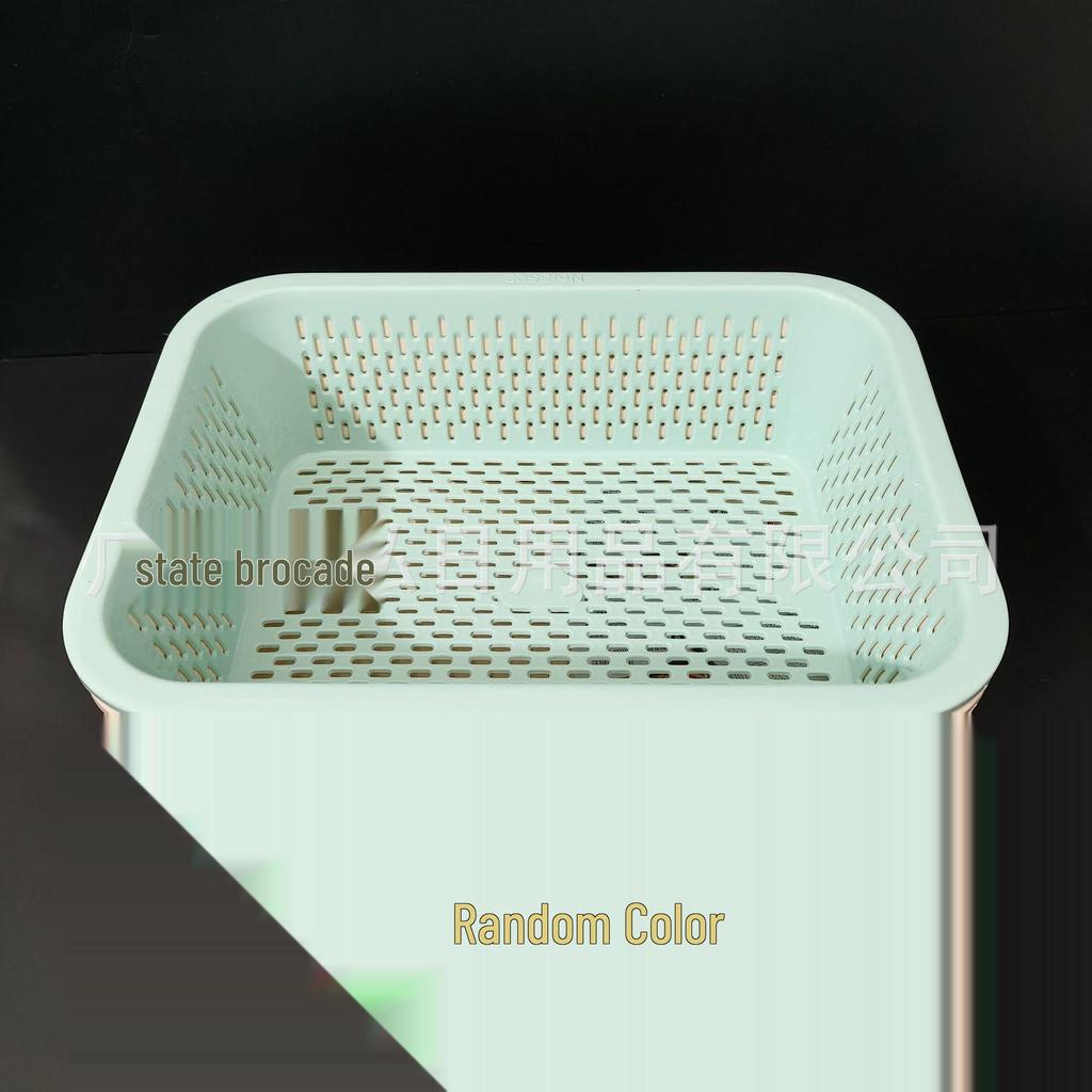 Rectangular Vegetable and Fruit Strainer Storage Basket for Draining and Sorting